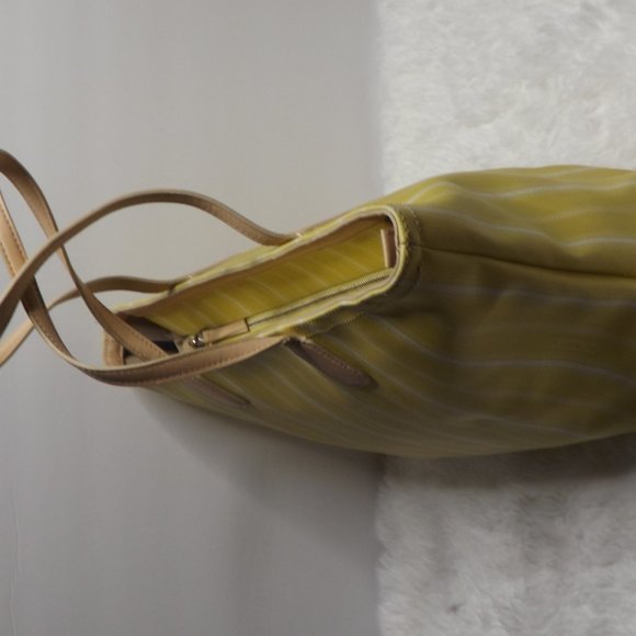 Coach Legacy Weekend Ticking Stripe Large Bag - Picture 9 of 12